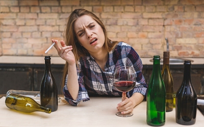 Признаки алкогольной деградации - клиника Угодие